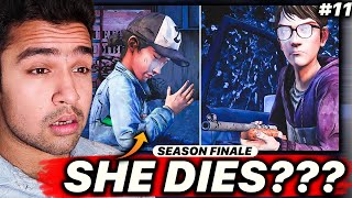 Clementine Dies in Finale  The Walking Dead Episode 11  HindiUrdu Gameplay [upl. by Yhprum]