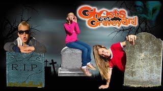 Ghost in the Graveyard Game  24 Hours in a Graveyard Hide and Seek [upl. by Colt]