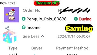 How to buy and sell on treasure NFTlive prove earning [upl. by Namya]