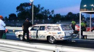 Arnie Beswicks quotTameless Tigerquot vs quotMrs Bs Grocery Getterquot at Cordova Dragway 62510 [upl. by Durarte135]