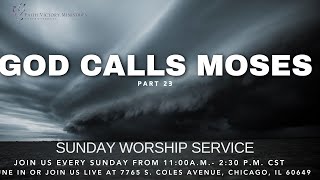 Sunday Worship Service  God Calls Moses  Part 23  Pastor Dr Charles Antwi  September 29th 2024 [upl. by Nilorac]