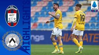 Crotone 12 Udinese  De Paul Double Gives Udinese Away Win  Serie A TIM [upl. by Surat]