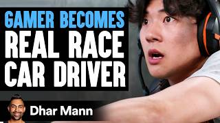 GAMER Becomes Real RACE CAR DRIVER  Dhar Mann Studios [upl. by Ahsiet826]