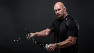 Steve Austin Beer Bottle Stunt [upl. by Ahkihs155]