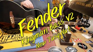 Fender Kingman Bass V2 Gets New Nut amp Setup EP424 [upl. by Nyllaf91]