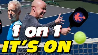 John McEnroe Challenged Andre Agassi and This is What Happened [upl. by Ecirehs265]