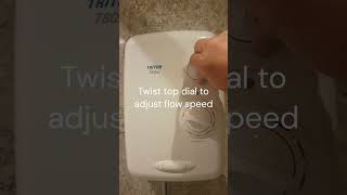 Triton T80si Shower Instructions Rm 10 [upl. by Idalla]