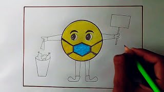 Swachh Bharat Drawing Easy Poster [upl. by Niwrehs]