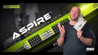 MVG ASPIRE WINMAU DARTS REVIEW WITH ADAM WHITE [upl. by Desiri]