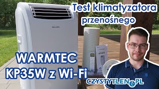 🆃🅴🆂🆃 i recenzja klimatyzacji przenośnej do 4️⃣0️⃣m2 Warmtec 🅺🅿3️⃣5️⃣🆆 [upl. by Tawney128]