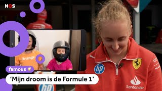 Maya Weug over haar Ferrari en vrouwen in de racesport [upl. by Merissa697]