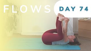 Day 7490  Flow into a lazy back flow yoga class [upl. by Norel]