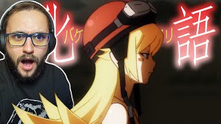 EMERGE SHINOBU  Bakemonogatari Episode 15 REACTION [upl. by Trilbi]