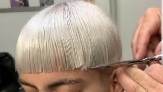 Super stylish womens latest haircut and hairstyles half shaved undercut short nape bowl cut ideas [upl. by Jennifer]