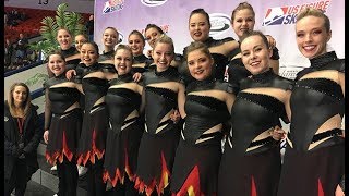 Liberty Synchronized Skating Nationals Preview [upl. by Anaitak]