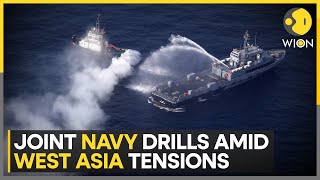 China Russia amp Iran to hold joint Navy drills aimed at regional security  WION [upl. by Omura]