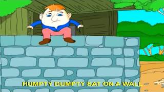 Humpty Dumpty  Nursery Rhyme with Lyrics [upl. by Nero]