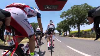 On board camera – Stage 13 Muret  Rodez  Tour de France 2015 [upl. by Adnamor]