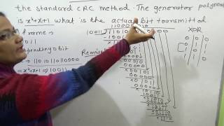 CRC in Computer Network  Cyclic Redundancy Check  Example Computer Network [upl. by Naihtniroc]