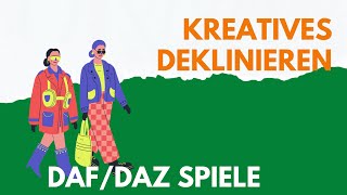 DaFSpiel Kreatives Deklinieren [upl. by Ahsinirt]