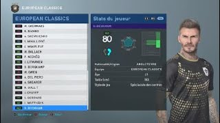 PES 2019 EUROPEAN CLASSICS players real name face amp hair [upl. by Paik]