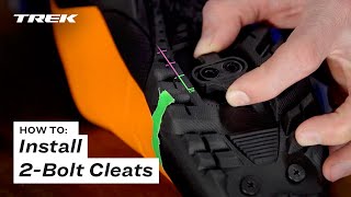 How To Install 2Bolt Cycling Cleats [upl. by Valencia]