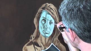 painting the portrait quotLisaquot part 21 [upl. by Suqram]