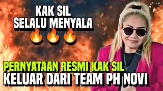 PERNYATAAN RESMI KAK SIL DI KOMAL BANG FACTUAL MENGAPA MUNDUR DARI TEAM PH TEH NOVI [upl. by Elok]