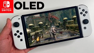 Dark Souls Remastered Nintendo Switch OLED Gameplay [upl. by Ybroc]