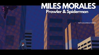 SpiderMan amp Prowler Animation  Fan animation [upl. by Retepnhoj]