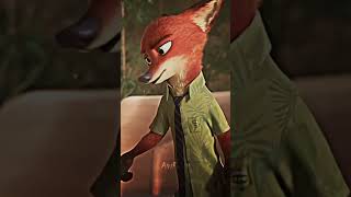 Nick Wilde ✨💔 Sad Status zootopia animeedits animeedit sadedits⚫️ loveMP4 [upl. by Thorwald433]