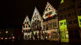 RADIOLUX „Transformed City Dreams“ – Luminale 2020 – Frankfurt Main Germany Rehearsal [upl. by Lennej]