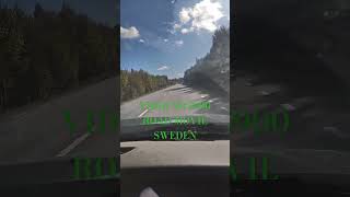 ROAD MOVIE VIDEO NR 5900 BJORKEN SWEDEN 🐎 [upl. by Anniram]