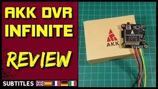 AKK Infinite DVR  VTX Review [upl. by Aurelius]