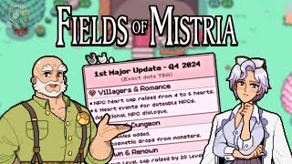 In Celebration of the 1st Big Update 🎊  Fields of Mistria Ep 9 [upl. by Feetal]