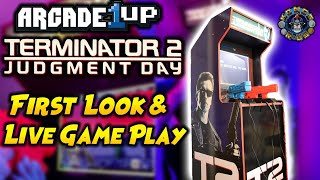 Arcade1Up Terminator 2 is Here First Look and Live Game Play w Gabriel Gray  T2 [upl. by Asilanna687]