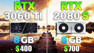 RTX 3060 Ti vs RTX 2080 SUPER  Test in 8 Games l 1440p l 4K l [upl. by Euqinobe116]