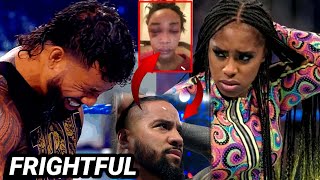 FRIGHTFUL🚨 Jimmy Uso destroys Naomis face after this happens [upl. by Enilekcaj848]