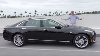 The 2018 Cadillac CT6 Is a 70000 Luxury Sedan That Drives Itself [upl. by Ambrosane]