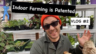 Indoor Farming is Patented VLOG 2 [upl. by Nnahtebazile]