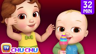 Five Senses Song  More 3D Nursery Rhymes amp Kids Songs  ChuChu TV [upl. by Swen]