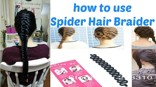 How to use SPRIDER HAIR BRAIDER treccia progressiva  ITA [upl. by Piks841]