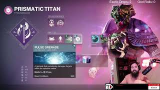 Destiny 2 WHAT I WANT ON MY STOICISM EXOTIC CLASS ITEM [upl. by Nowahs]