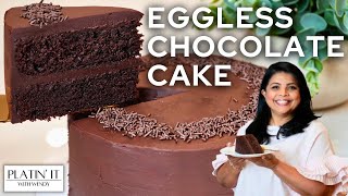 The EGGLESS Chocolate Cake Youve Got To Try [upl. by Khalin]