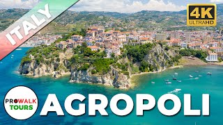 Agropoli Italy Walking Tour  4K  Prowalk Tours [upl. by Atiekal]