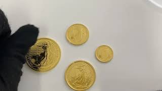 New 2022 Gold Britannia Coins at Bullion Exchanges [upl. by Erikson895]