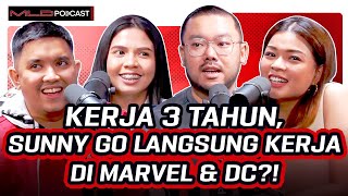 OZA DIAJARIN SUNNY GHO JADI COLORIST MARVEL amp DC MLD PODCAST [upl. by Araed]