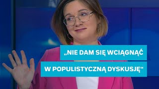 Sprzeczka Matysiak z prowadzącą Kłótnia o budżet służbę zdrowia i Collegium Humanum [upl. by Rosario667]