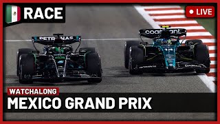 F1 Live  Mexico GP Race Watchalong  Live timings  Commentary [upl. by Ayihsa]