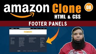 Amazon Clone with HTML amp CSS StepbyStep Tutorial Part VIII  Class 43 [upl. by Oynotna]